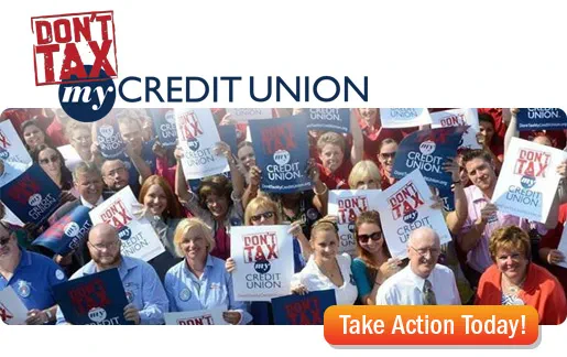 Dont tax my credit union